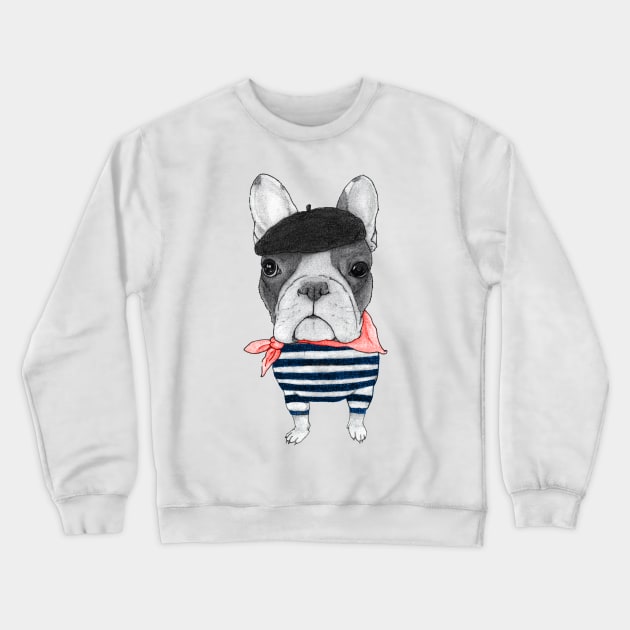 French Bulldog Crewneck Sweatshirt by Barruf